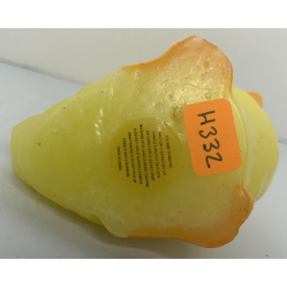Vintage Wal Mart Springtime Duck Candle 3" SKU H332 - Picture 3 of 3